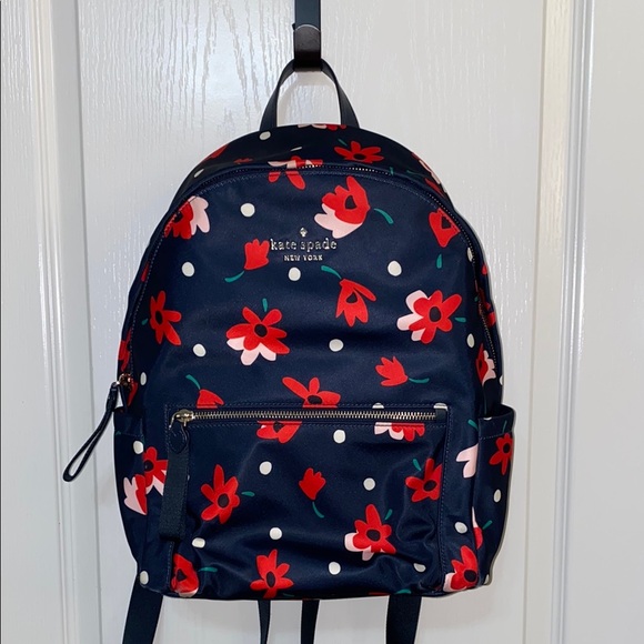 Kate Spade New York Floral Backpack - Picture 1 of 5